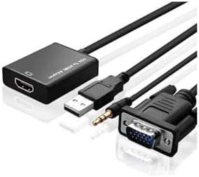 4674 Vga To Hdmi Çevirici Dönüştürücü Adaptör Kablo Ucu Çevirici