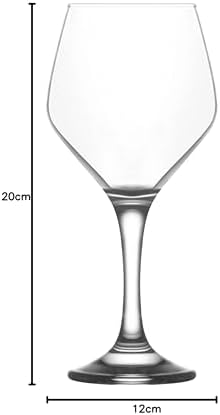 Alternative view of Lav Ella 6'lı Beyaz Şarap Kadehi