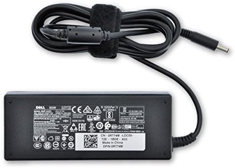 Alternative view of RT74M 450-AFMY - 90w 4.5mm Power Adapter Charger for Vostro 3458 3459 3468 3478 3558 3559 3561 3565 3568 3572 3578 5368 5370 5459 5468 5471 5568 Part Number RT74M