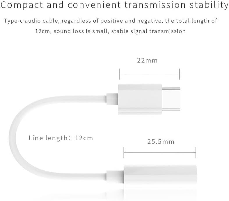 Alternative view of Type C To 3.5mm Kulaklık Ses Çevirici Dönüştürücü Aux Adaptör