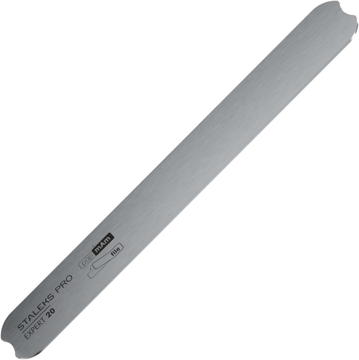 Staleks Pro düz metal taban, tırnak törpüsü uzmanı 20 için, paslanmaz çelik, yeniden kullanılabilir tırnak törpüsü tabanı, manikür ve pedikür aleti, tek kullanımlık dosyalarla uyumlu