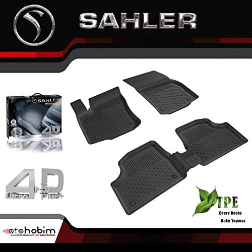 Alternative view of Sahler Renault Clio 4 HB/SW (2012-2019) ile Uyumlu 4.5D Oto Paspas