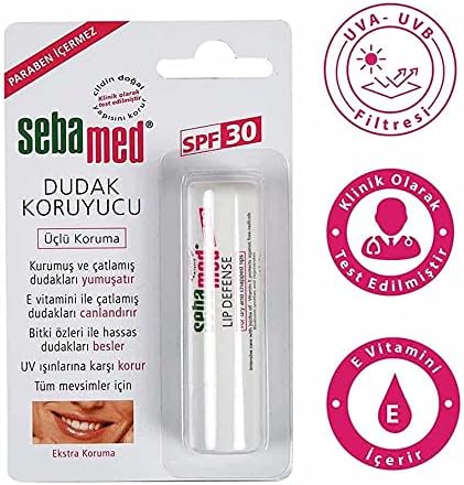 Alternative view of Kurumuş Çatlamış ve Hassas Dudaklar - Yoğun Nemlendiricili Lipbalm - Dudak Bakım Kremi 30 SPF 4,8 gr