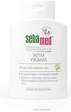 Kuruma ve İrritasyon Karşıtı Menopoz İntim Yıkama - Hassas Cilt Dış Genital Bölge Temizleyici 200ml