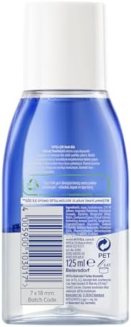 Çift Fazlı Göz Makyaj Temizleyici 125 ml,Biotin,Kirpik Bakımı,Suya Dayanıklı Maskara ve Makyaj