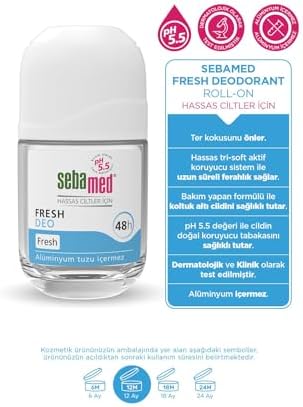 Alternative view of Ter Kokusu Önleyici 48 saat etkili Hassas Ciltler için Kadın Erkek Roll-On Deodorant Fresh 50ml