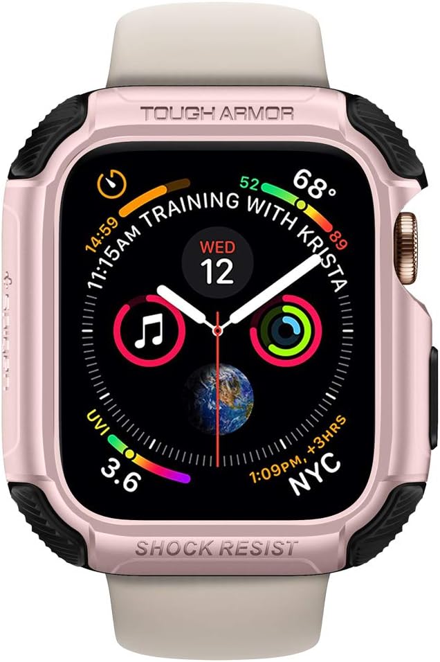 Alternative view of Seri 6/SE/5/4 (44mm) ile Uyumlu Kılıf Tough Armor / Rose - 062CS24479