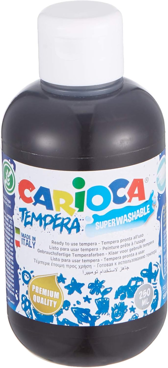 Tempera Süper Yıkanabilir Siyah 250 Ml