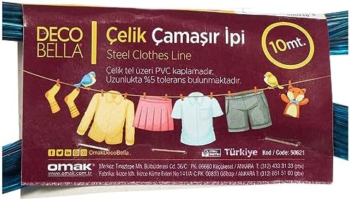 Çamaşır İpi Çelik 10mt