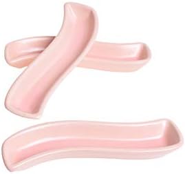 Mat Açık Pembe İvory Zeytinlik 18 Cm 3 Adet