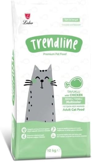 Trendline Renkli Taneli Yetişkin Kedi Maması 1 kg