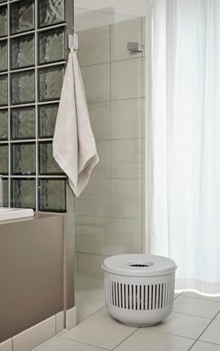 Alternative view of 331180 Banyo Havlusu Pamuk Gri 500 x 700 cm 1 Adet - Banyo Havlusu (Pamuk, Gri, Tek Renkli, 60°C, 500 x 700 cm, 600 g)