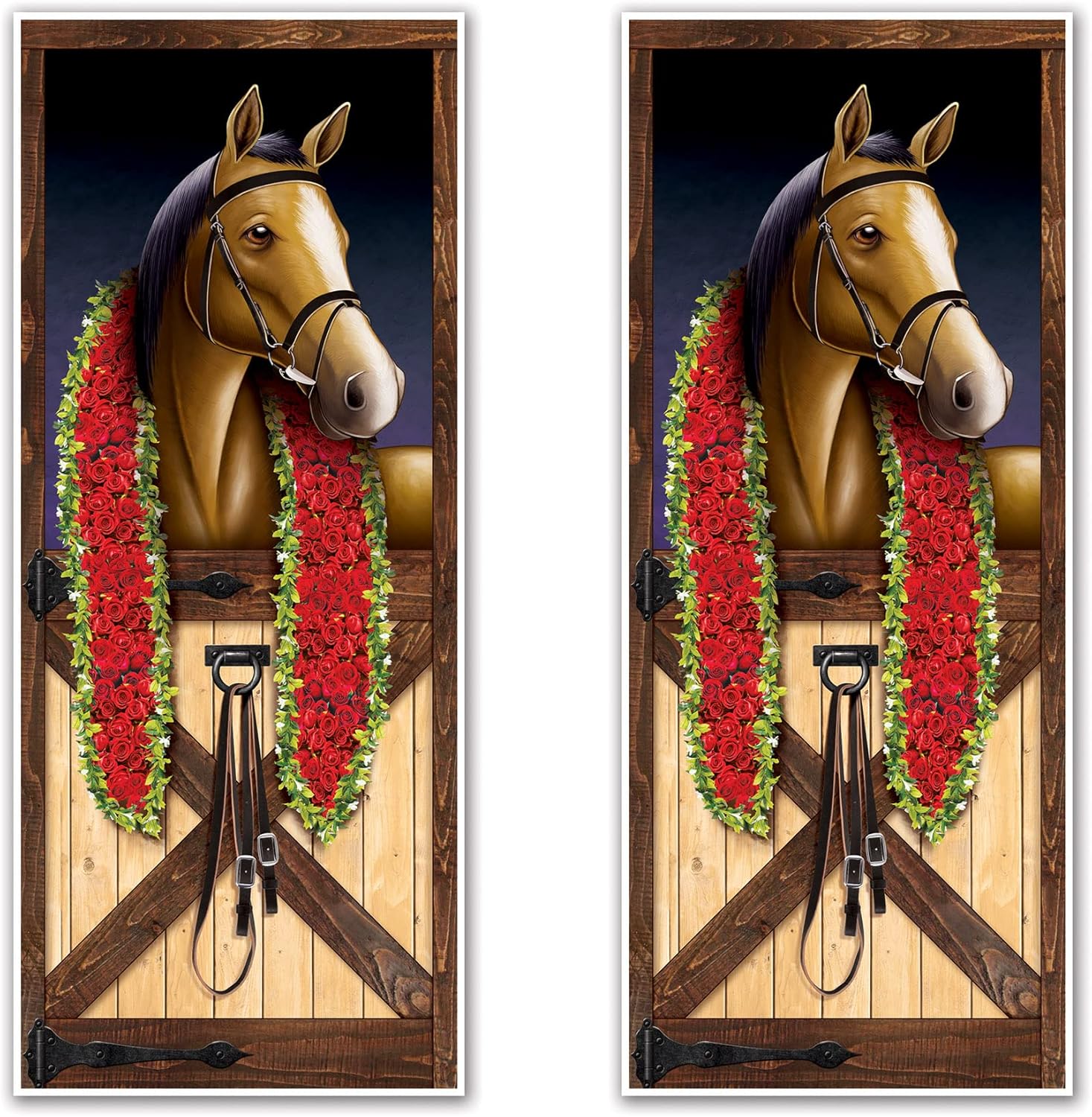 53386 Türverkleidung, 2-teilig, 76,2 x 15,2 cm, mehrfarbig