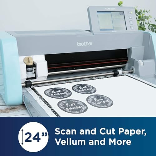 Alternative view of ScanNCut DX Mat CADXMATLOW24, Büyük 30,48 cm x 60,96 cm İnce ve Hassas Malzemeler için Düşük Yapışkanlı Yapıştırıcı, Kesme Makineleri ile Kullanın