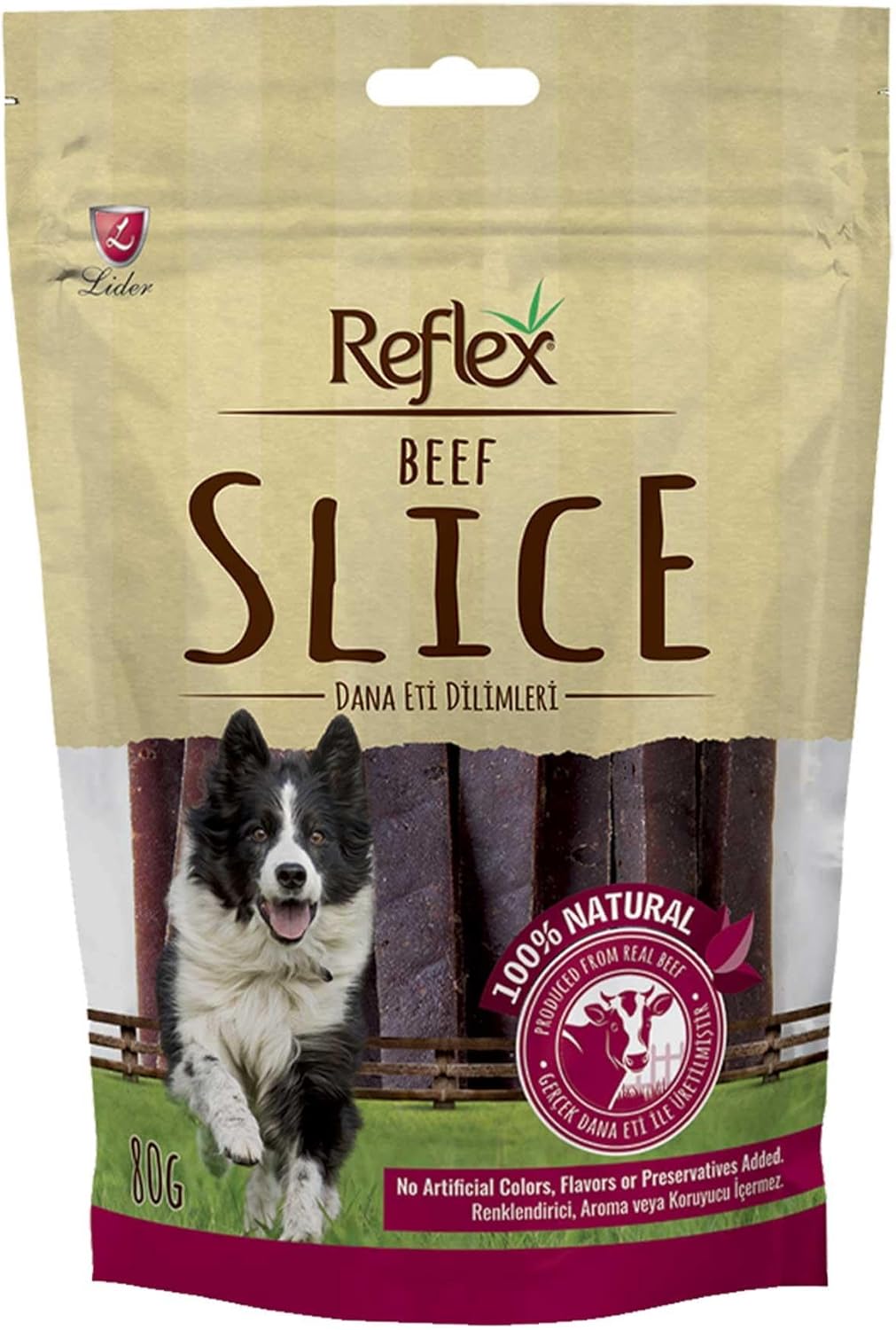 Alternative view of Reflex Biftekli Köpek Ödül Çubugu 80 Gr