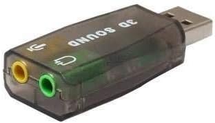 Alternative view of 4504 5+1 Harici Usb Ses Kartı 3.5mm Kulaklık Mikrofon Çevirici Dönüştürücü