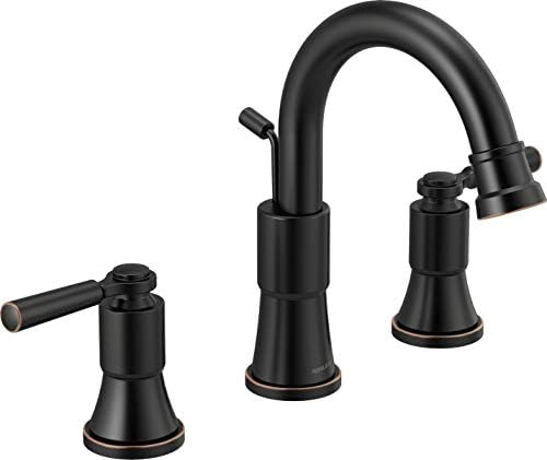 Musluk Westchester Yaygın Banyo İki Kulplu, Yağlı Boya Bronz