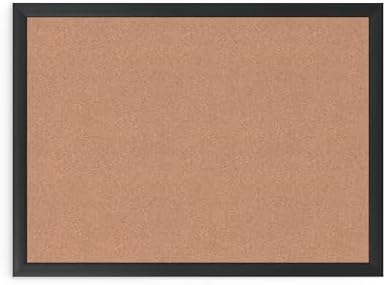Alternative view of U Brands Mantar Bülten Panosu, 45,7 x 50,8 cm, Siyah Alüminyum Çerçeve (2879U00-01)