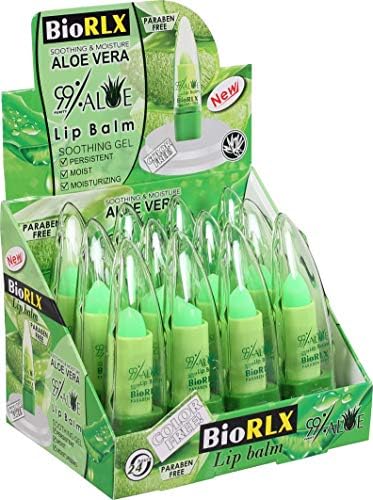 Alternative view of Biorlx 99% Purity Aloe and Paraben Soothing Lip Balm Naturally Moisturize and Heal Damaging Wind, Harsh Sun, Weather Changes. It Repairs Dry, Cracked and Chapped Lips.