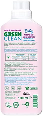 Alternative view of U Green Clean Baby Bitkisel Çamaşır Yumuşatıcı 1000ml