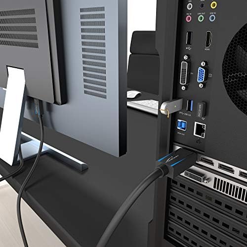 Alternative view of - 8K / 60Hz DisplayPort Kablosu 1.4-2 m - Oyun bilgisayarları/dizüstü bilgisayarları, 4K / 8K oyun monitörleri ve ultra hızlı 144Hz / 165Hz / 240Hz için boşluksuz korumalı DP kablosu