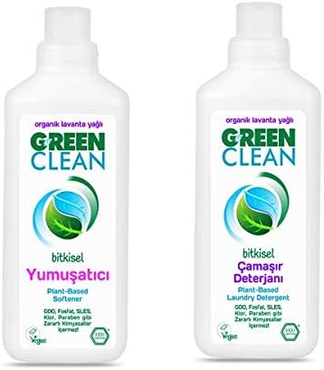 U Green Clean U Clean 2Li Çamaşır Yıkama Seti 1000 Ml