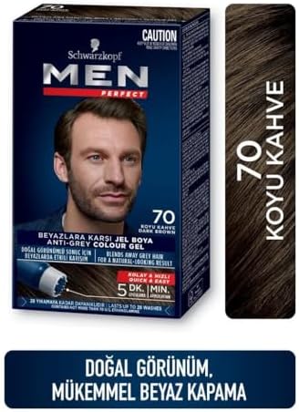 Men Perfect 70 Koyu Kahve Erkeklere Özel Saç Boyası