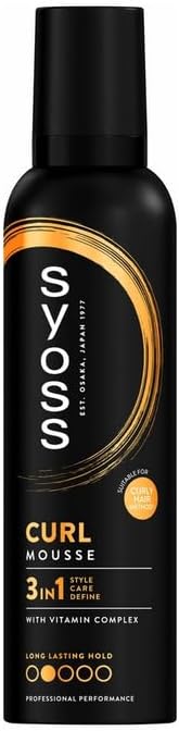 Syoss Styling Syoss Curl Control- Bukle Belirginleştirici Köpük, 250 Ml