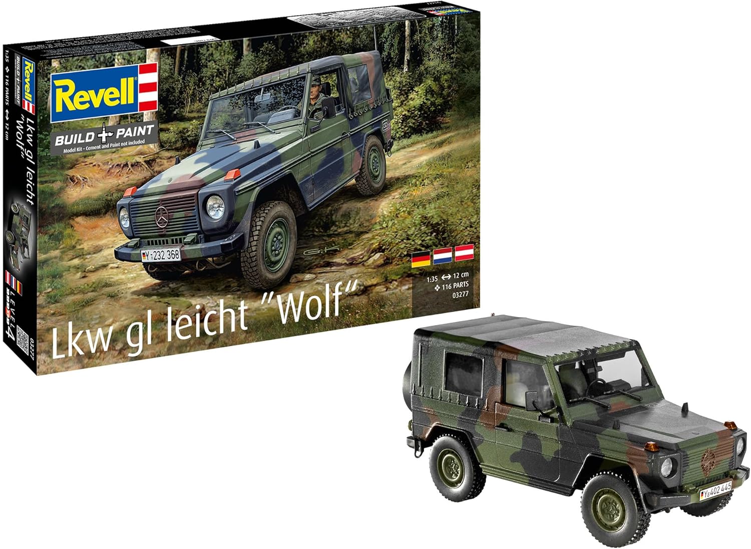 -Model Kit-LKW GL Wolf