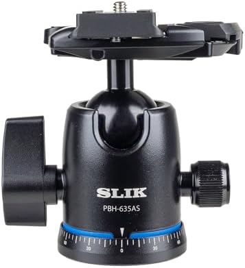SLIK Pbh-635As Bilyalı Kafa Arca Uyumlu QR, Siyah (618-821)