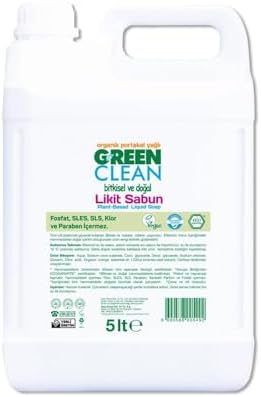 Green Clean Likit El Sabunu Portakal 5 Litre