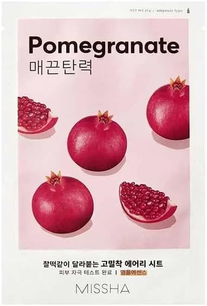 Alternative view of Nar Özlü Yaşlanma Karşıtı Bakım Sunan Yaprak Maske (1ad) Airy Fit Sheet Mask Pomegranate