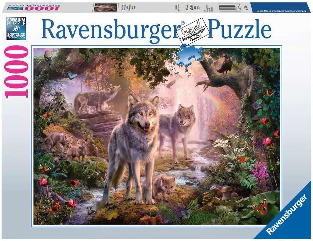 Alternative view of Wolf Puzzle, 1000 Parça