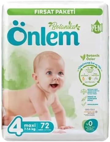 Alternative view of Önlem Botanika Bebek Bezi Fırsat Paketi Maxi 72 Adet