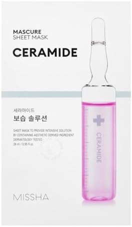 Alternative view of Seramid İçerikli Besleyici Yaprak Maske Mascure Moisture Barrier Solution Sheet Mask (Ceramide)