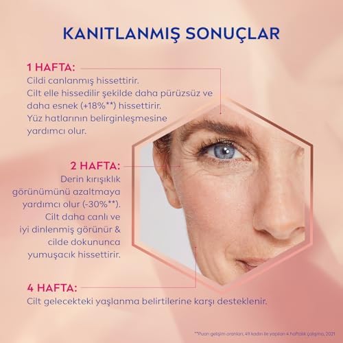 Cellular Expert Lift Doğal Retinol Alternatifi Saf Bakuchiol ve Hyaluronik Asit içeren Kırışıklık Karşıtı ve Nemlendirici Gece Kremi 50 ml