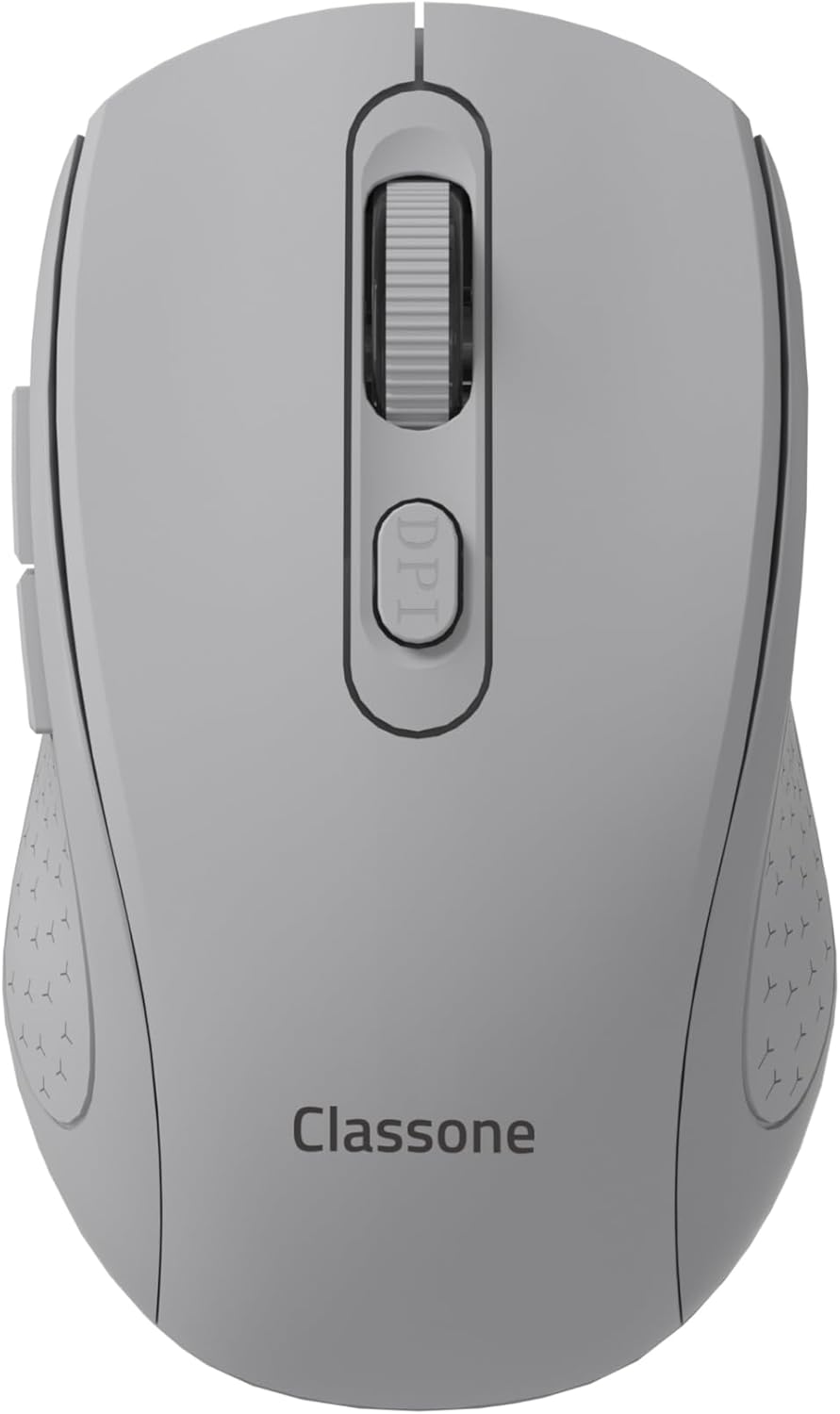 Alternative view of WM504 2.4 Ghz Şarj Edilebilir Kablosuz Mouse -Gri