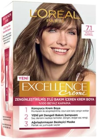 Excellence Creme 7.1 Küllü Kumral Saç Boyası