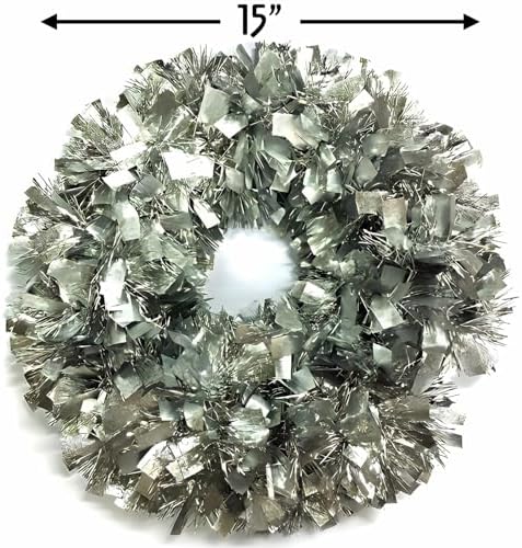 Alternative view of Brite Star Çelenk Tinsel, Gümüş