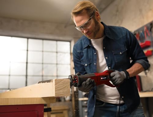 Kılıç Testere TE-AP 750 E (750 W, devir sayısı elektroniği, aletsiz ayarlanabilir testere ayağı, aletsiz testere bıçağı değişimi, geniş softgrip, ahşap için testere bıçağı dahil) - 4326170