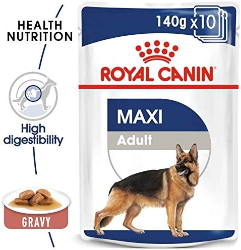 Canin Maxi Adult Gravy Yetişkin Köpek Yaş Maması 140 gr x 10 Adet