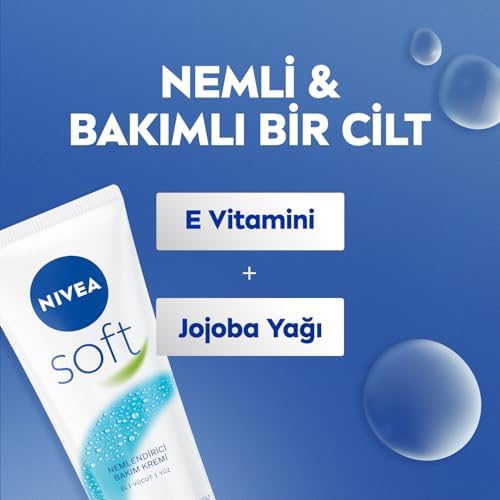 Alternative view of Soft Krem 75 ml, Nemlendirici Bakım Kremi, Yüz, Vücut, El, Jojoba Yağı ve E Vitamini ile Cilt Bakımı, Anında Emilen Hafif Formül, Tüm Ciltler için