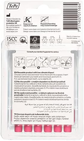 Blister 0.4 MM 0 Beden Diş Arası Fırçası Pembe (1 x 6 Adet)
