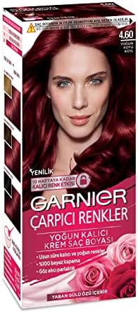 Çarpıcı Renkler Saç Boyası 4.60 Yoğun Koyu Kızıl