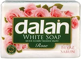 Saf Sabun Güllü Beyaz Kalıp 150x4=600 Gr