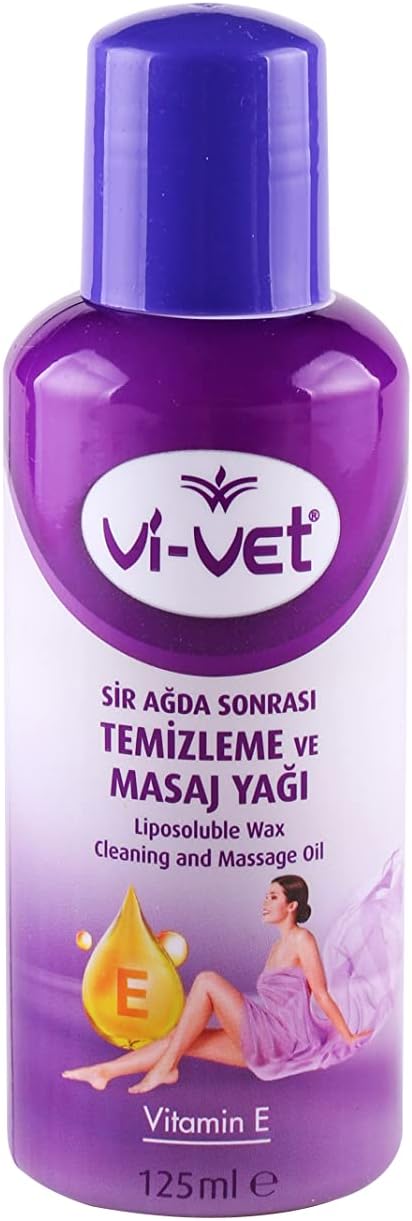 Vivet Sir Ağda Temizleme Ve Masaj Yağı E Vitamini, 125 Ml