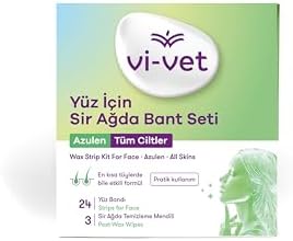 Vi-vet Sir Ağda Bandı (Yüz İçin) Azulen, 24 Adet