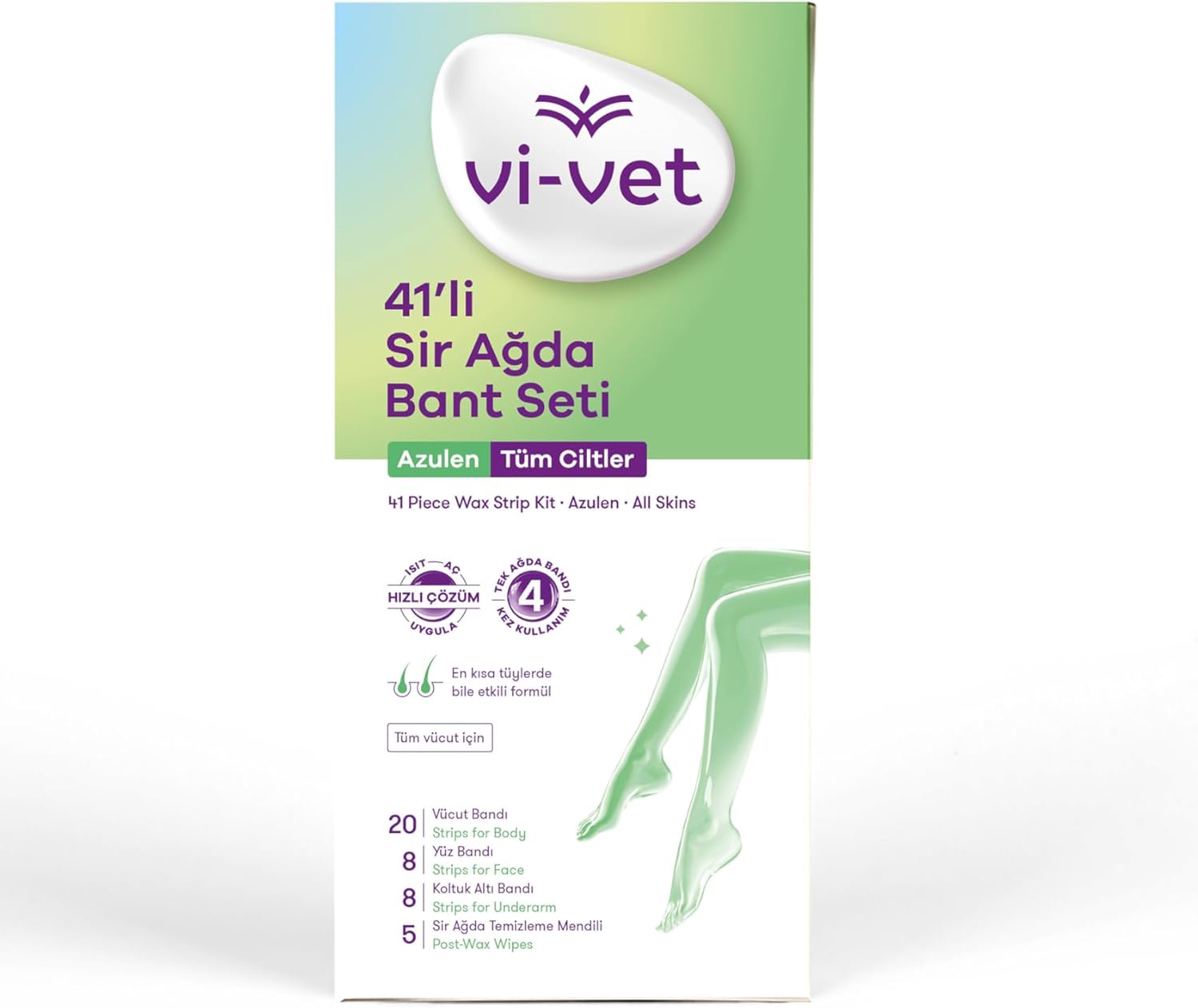Alternative view of Vi-vet Sir Ağda Bant Seti Azulen, 41 Adet
