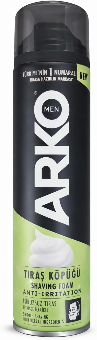 ARKO MEN Anti Irritation Tıraş Köpüğü, 200 Ml