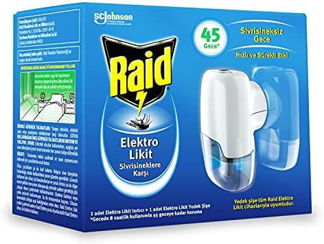 Alternative view of Raid Elektro Likit 45 Gece Sinek Kovucu (1 x 27,4 mL)